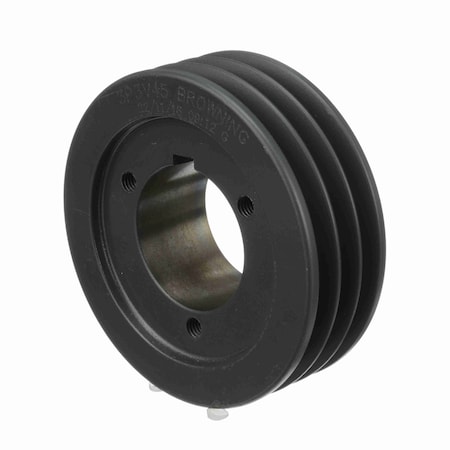 Browning 3 Groove Cast Iron Bushed Bore Multiple Sheave, 3P3V45 3P3V45